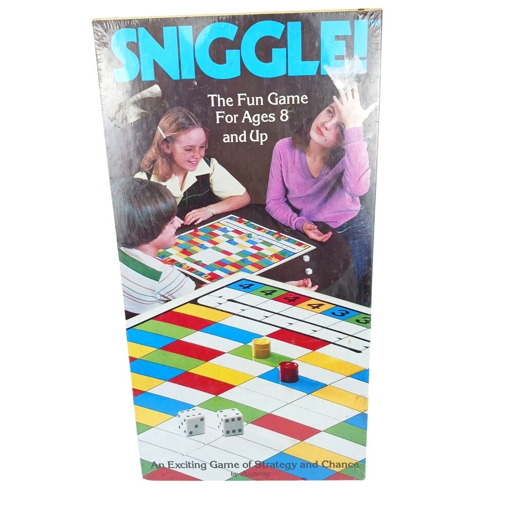 Vtg Amway SNIGGLE! An Exciting Board Game of Strategy Chance NOS New & Sealed US